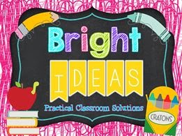 Bright Ideas Blog Hop! Fluency Tip and Trick!