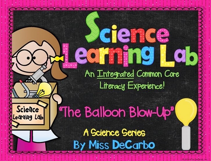 Science Learning Lab: The Balloon Blow Up! {An Integrated Common Core Experience!}