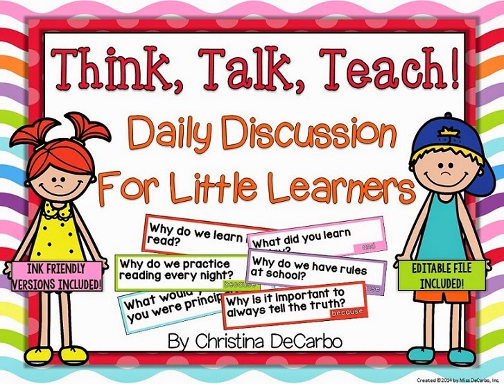 Think, Talk, Teach! & Quick Flash Product Giveaway!