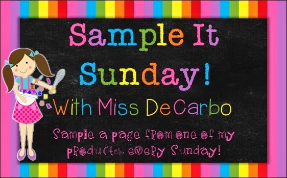 Sample It Sunday: Reading Logs with a Twist!