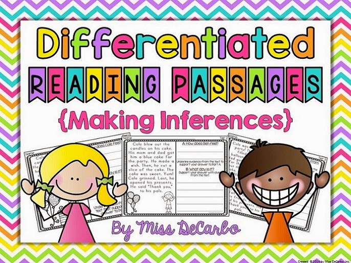 Differentiated Instruction for Making Inferences!
