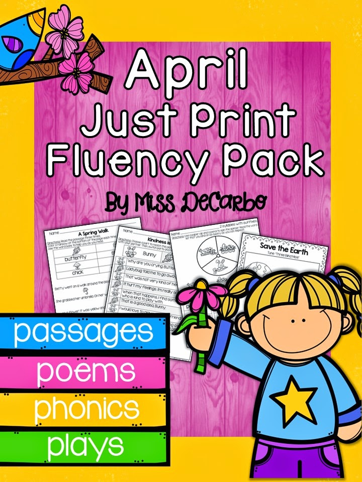 Springtime Success & April Just Print Fluency!