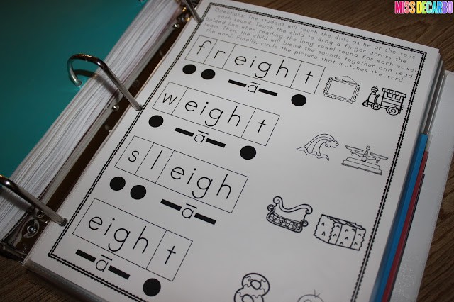 "other" long vowel intervention printables - No Prep Reading Intervention Binder ELA Edition 2: Packed with phonics and fluency activities, ideas, resources, printables, and word lists for small groups, RTI, one on one intervention and instruction, and literacy groups. Great for teachers, volunteers, and intervention specialists. Tons of reading intervention ideas and strategies by Miss DeCarbo!
