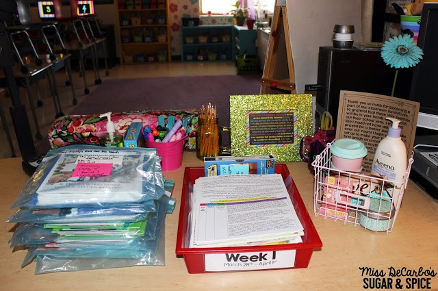 Tips and tricks for teachers to successfully plan for maternity leave! Read about organization ideas, lesson plans and activities, storage, routines and management help, and more!