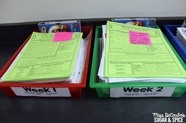 Tips and tricks for teachers to successfully plan for maternity leave! Read about organization ideas, lesson plans and activities, storage, routines and management help, and more!