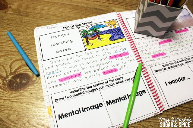 How to implement interactive reading passages in the classroom. FREE reading passage sample to try out in your small groups. Interactive reading passages focus on vocabulary, comprehension questions, text evidence, context clues, and fluency! 