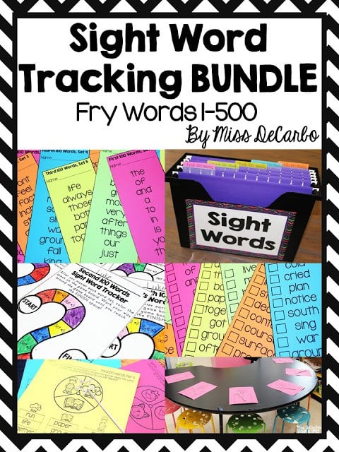 Use Small Group Reading Warm Ups To Maximize Your Time At The Small Group Table: Sight Word Ideas and Activities, Fluency and Book Baskets, and Organization Ideas!