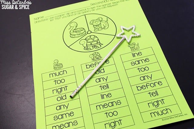 Use Small Group Reading Warm Ups To Maximize Your Time At The Small Group Table: Sight Word Ideas and Activities, Fluency and Book Baskets, and Organization Ideas!