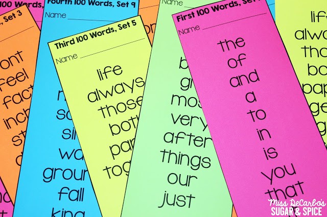 Sight Word Recognition Editable Templates - Assessment and Differentiation for Sight Word Recognition: Organization and classroom management ideas to make sight word assessment and practice simple and easy for teachers AND students! These sight word activities are student-friendly and help students master the first 500 Fry sight words!