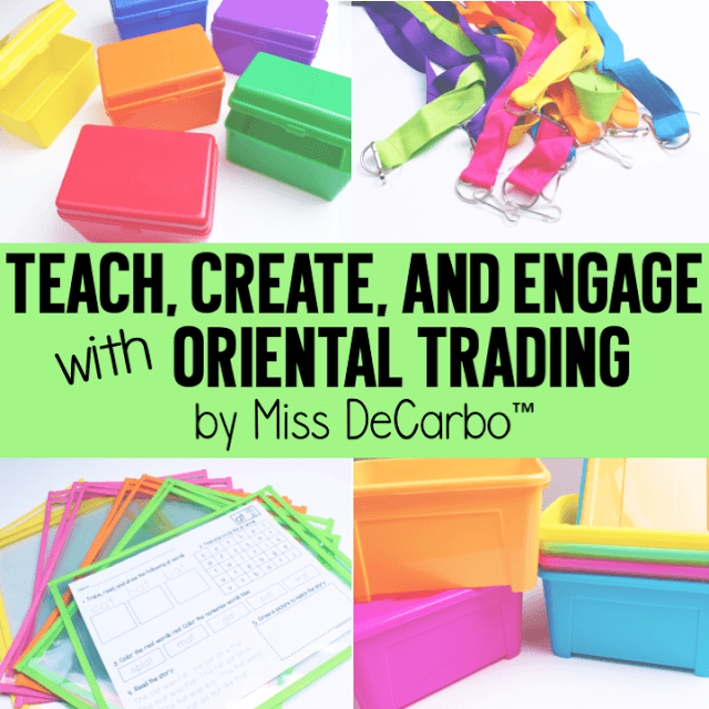 Teach, Create, and Engage with Oriental Trading!