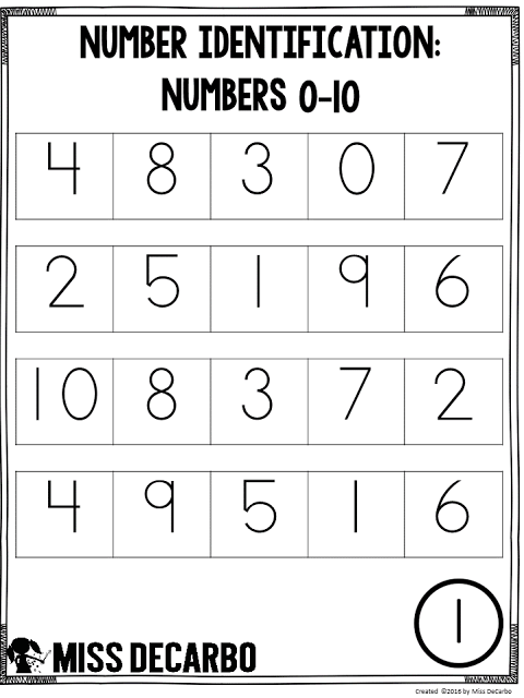 Free Math Assessment Sample: Using Data to Drive Math Instruction - Easy Organization and Assessments