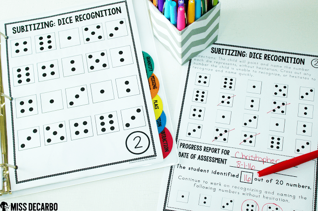 Using Data to Drive Math Instruction - Easy Organization and Assessments