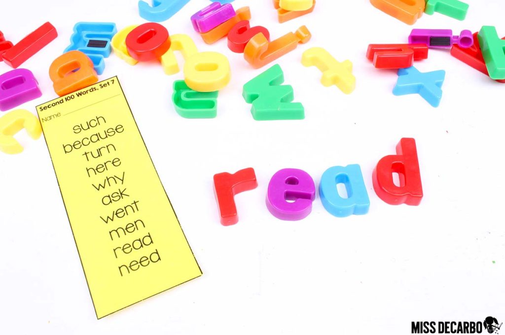 20 Word Work Ideas for Sight Word Spelling Practice (with freebies!)