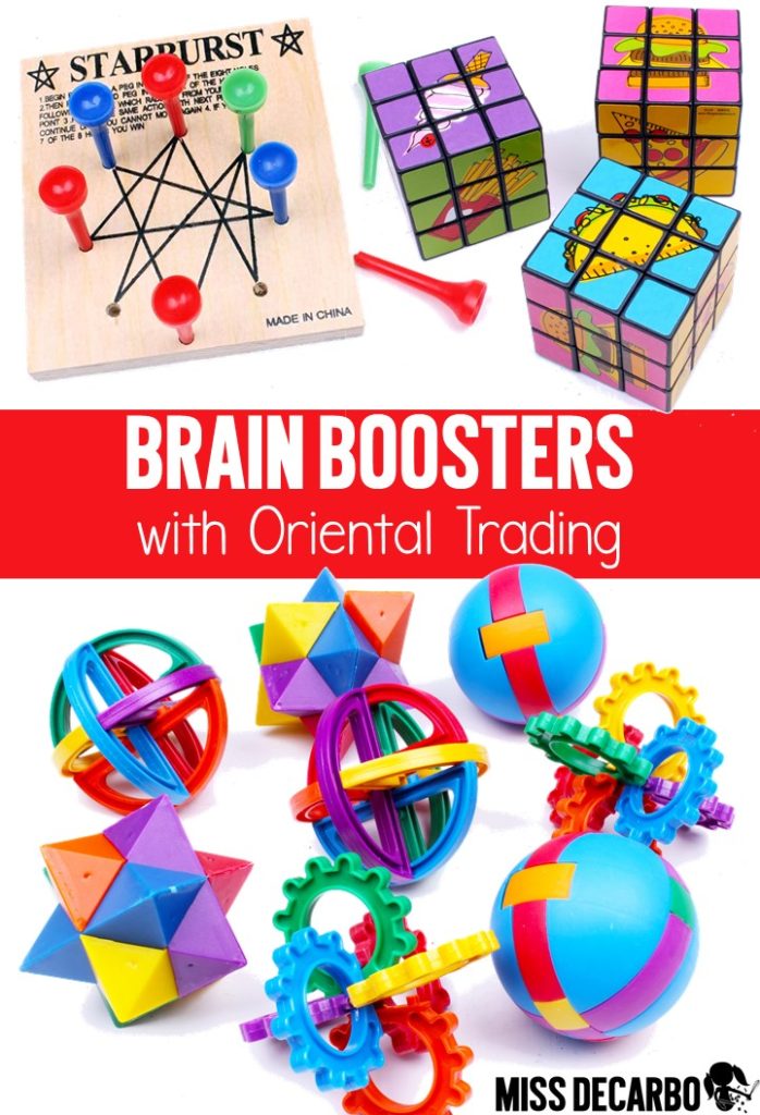 Learn how and why to use Brain Booster Buckets in your classroom to increase critical thinking, creativity, and problem-solving skills! These games and toys make the perfect critical thinking centers for your students' growing brains!