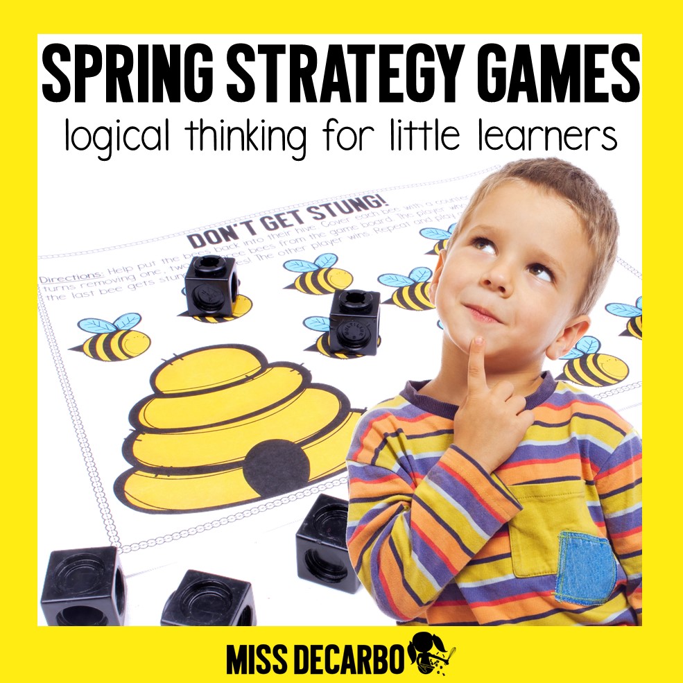 Spring Strategy Games: Logical Thinking for Little Learners 