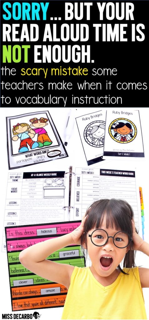 A weekly vocabulary routine that includes vocabulary word play, activities, digital books and passages, assessments, and vocabulary lesson plans. Learn about the mistake many teachers make when it comes to instruction, and how to fix it!