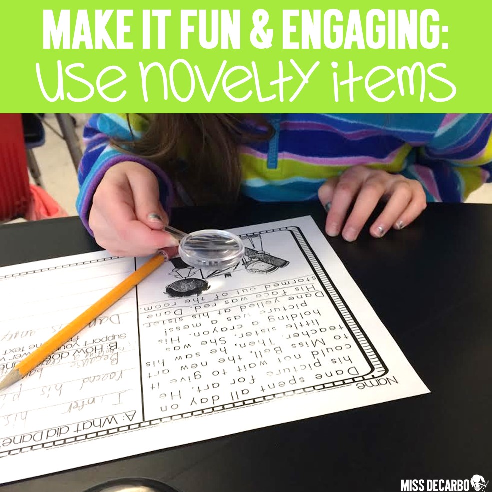 Use magnifying glasses to make text evidence practice fun and engaging! This blog post has tons of lessons, activities, strategies, and tips for teaching text evidence comprehension skills to your primary readers.