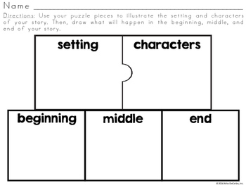 Story Puzzles: Writing Center – Miss DeCarbo