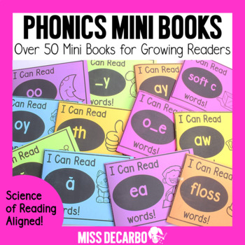 Phonics Mini Books – Science of Reading Aligned