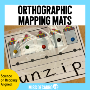 Over 500 pages of orthographic mapping mats!