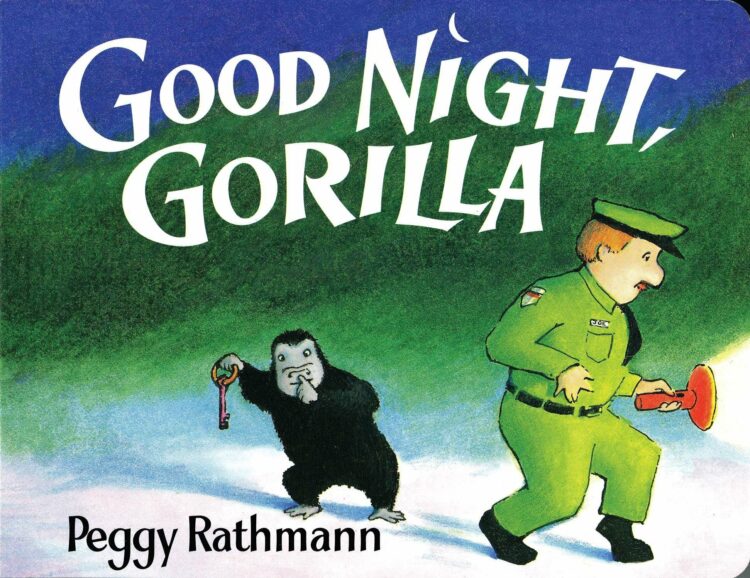 Goodnight Gorilla by Peggy Rathmann - wordless picture book