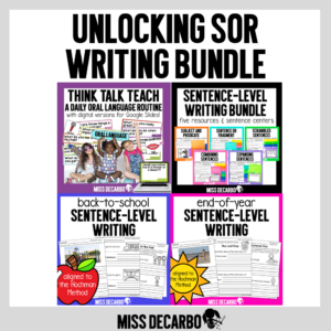 Exclusive Writing Bundle for Unlocking SOR participants